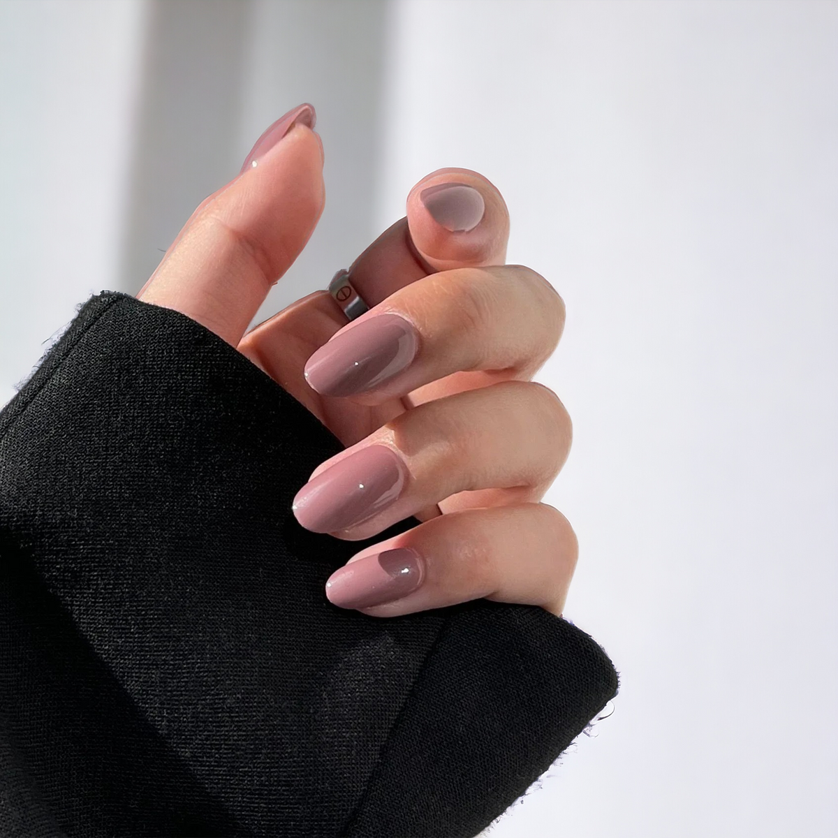 Mauve lila dopppulver