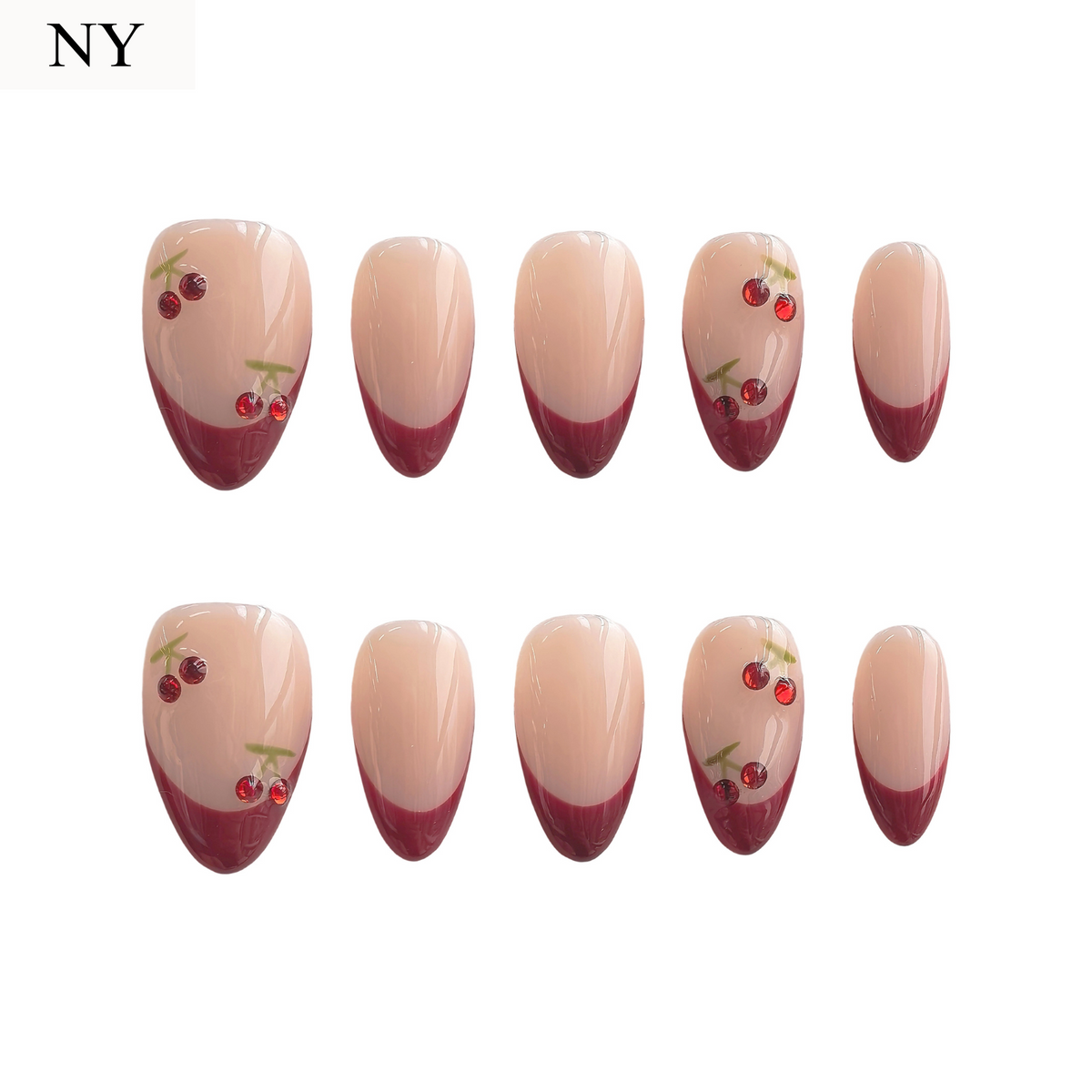 Cherry Lady | Handgjorda lösnaglar