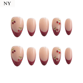 Cherry Lady | Handgjorda lösnaglar