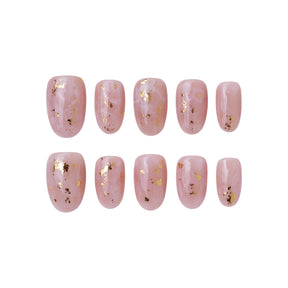 Marble Blush | Handgjord press-onsdag