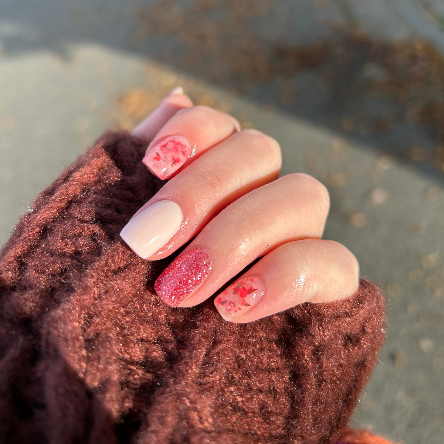 Glamourrosa dopppulver 
