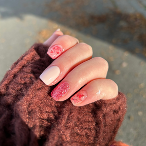 Glamourrosa dopppulver 