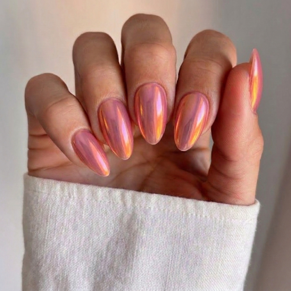 Glazed sun | Chrome negler